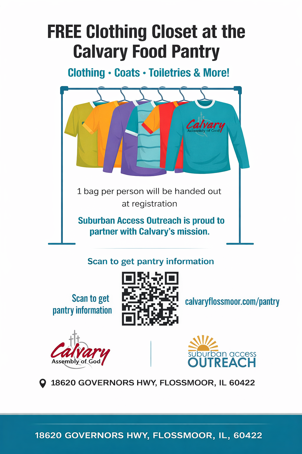 Clothing Closet Flyer